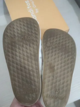 Sandalias niña blancas talla 25