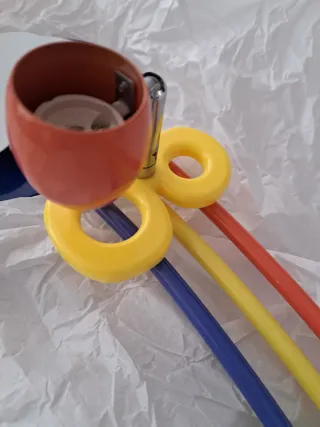 Lámpara infantil de techo multicolor