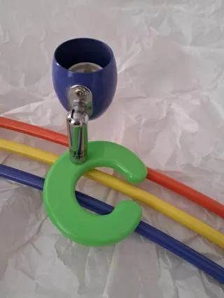 Lámpara infantil de techo multicolor