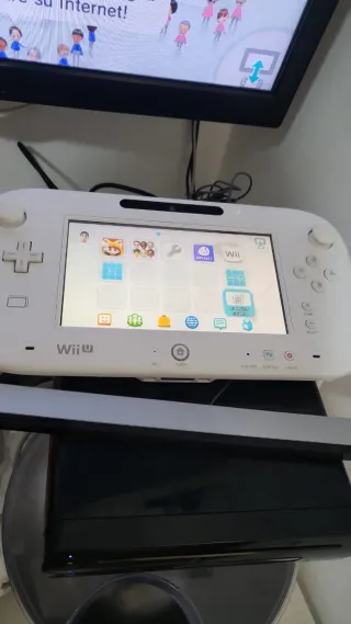 Wii U GamePad Bianco + Alimentatore