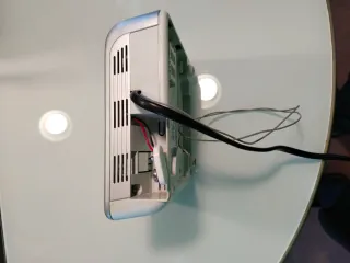 Radio Despertador Sony Plata