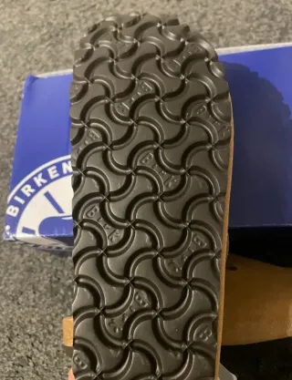 Birkenstock Beige/Marrón Talla 41