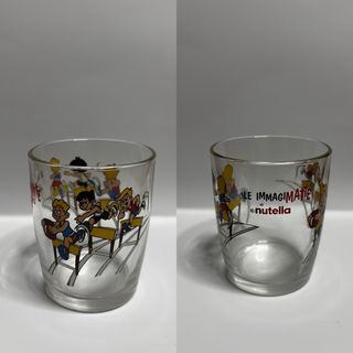 17 Bicchieri Nutella Vetro