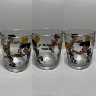 17 Bicchieri Nutella Vetro