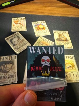 Magneti One Piece Wanted