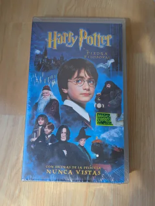 VHS precintado Harry Potter y la Piedra Filosofal