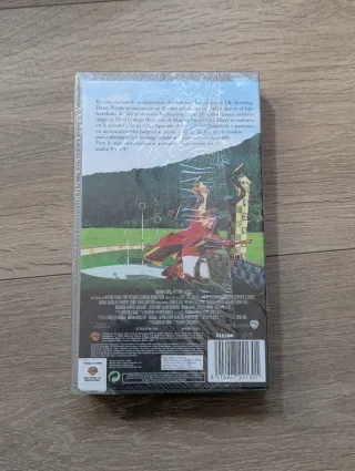 VHS precintado Harry Potter y la Piedra Filosofal
