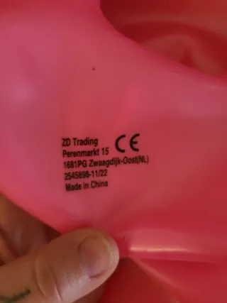 Pelota saltarina rosa con cara
