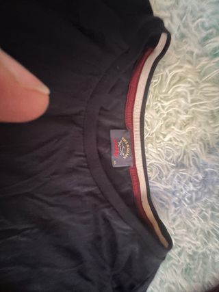 Camiseta Paul & Shark Algodón Ligero Negra