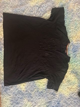 Camiseta Paul & Shark Algodón Ligero Negra