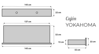 Estructura Sofá Cama Madera Yokahoma