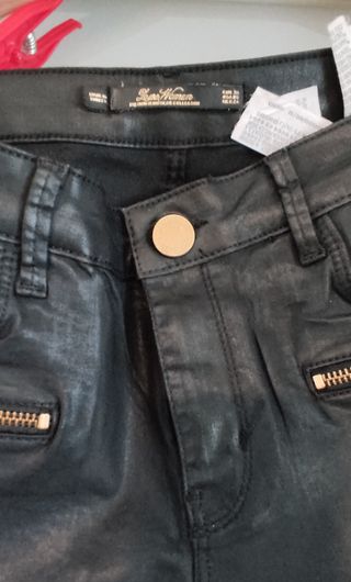 Pantalón pitillo mujer/niña negro