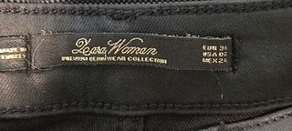 Pantalón pitillo mujer/niña negro