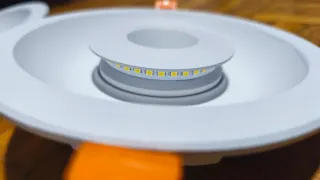 4 Plafones empotrable doble LED 15W+6W combinable