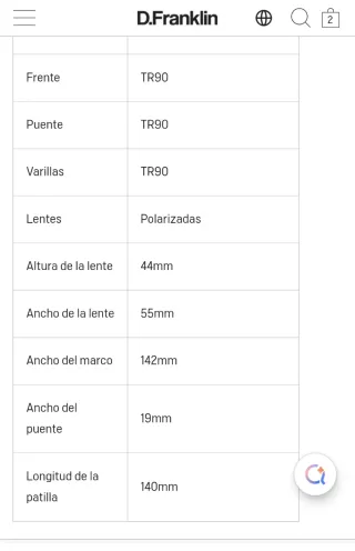 Gafas de sol D.Franklin Ultra Light SQ