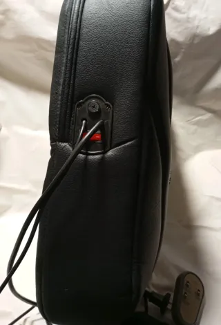 Cojín masajeador negro