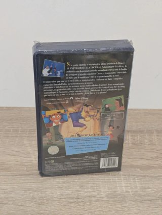 VHS Precintado El Emperador y sus Locuras Disney