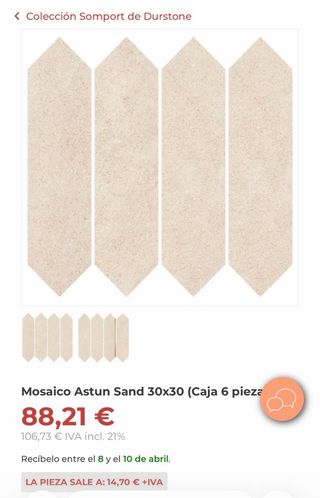 Azulejos piedra natural para interior y exterior