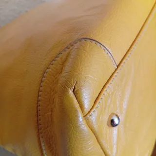 Bolso Piel Amarillo Mostaza Purificación García