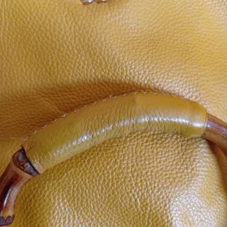 Bolso Piel Amarillo Mostaza Purificación García
