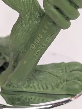 Figura PVC verde sin pintar Dulok Comics