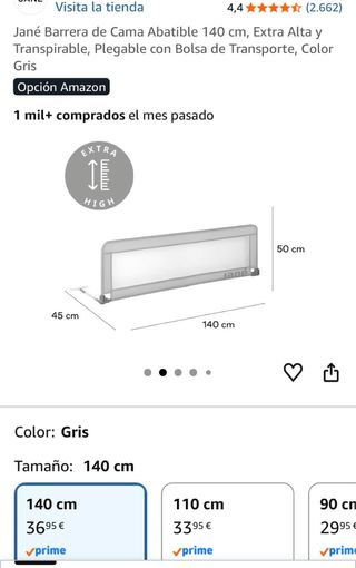 Barrera de Cama Jane Infantil