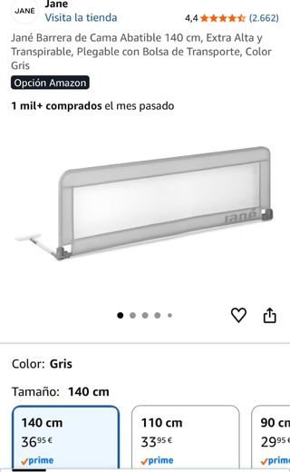 Barrera de Cama Jane Infantil