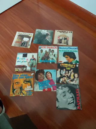 Lote Vinilos Singles Varios Artistas