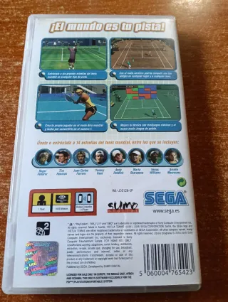 Virtua Tennis World Tour PSP