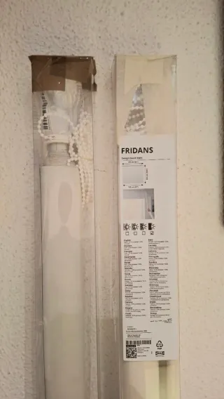 Estores Ikea (3) Blancos. 20€ c/u