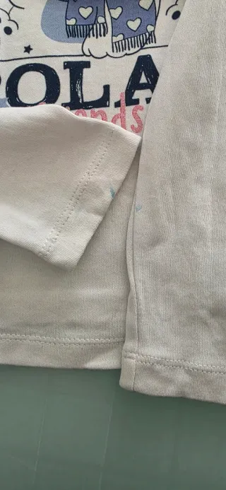 Maglia manica lunga bambina
