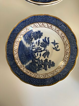 Servizio 8 tazzine caffè Booths Real Old Willow