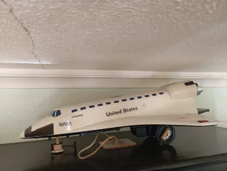 Maqueta Avión Columbia NASA