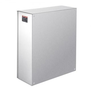 Caja Eléctrica de Acero, 60x50x20 cm, Caja de Enclosure Eléctrico de Acero Inoxidable 304, Enclosure de Equipos Eléctricos Electrónicos para Montaje en Pared al Aire Libre con Placa de Montaje, Bi...