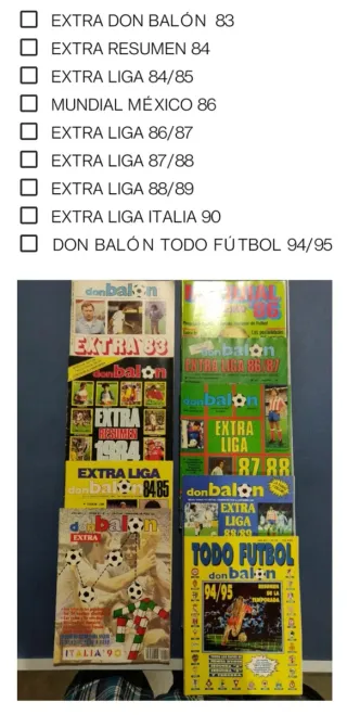 Revistas Don balón