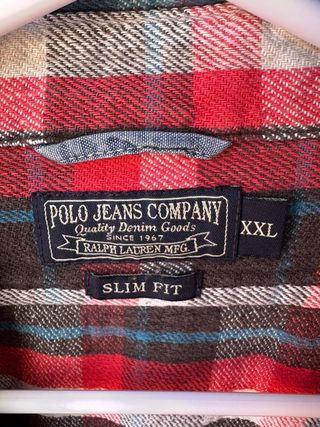 Camisa Polo Ralph Lauren Vintage talla XL