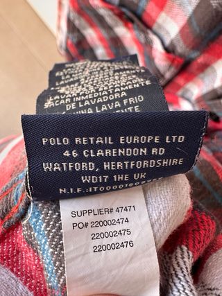 Camisa Polo Ralph Lauren Vintage talla XL