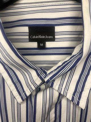 Camicia Uomo Calvin Klein Jeans Righe M