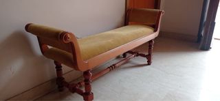 Panca stile Impero fondo letto/ingresso
