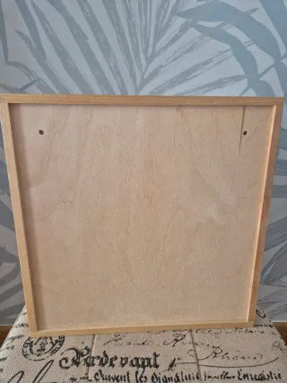 Estantería de madera 4 cubos