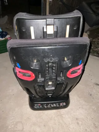 Silla de coche infantil grupo 1/2/3 negra