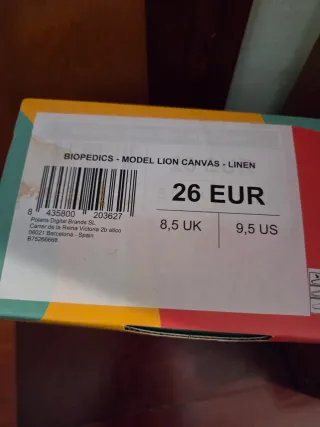 Biopedics Lion Talla 26 (16.8cm)