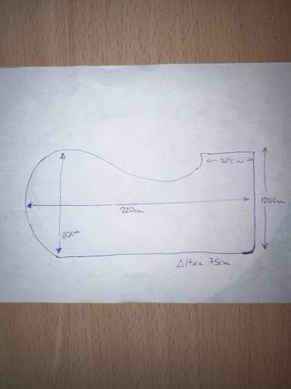 Mesa de oficina moderna