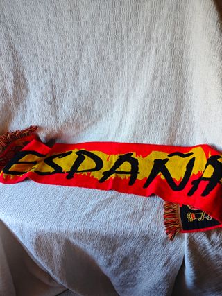 Bufanda fútbol selección española España nueva