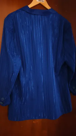 Americana azul Klein