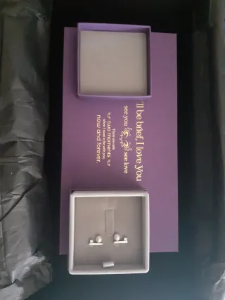 Pendientes perla y circonita