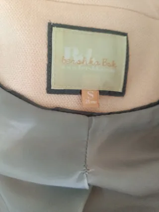 Chaqueta formal rosa talla pequeña