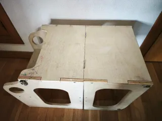 Torre de aprendizaje madera