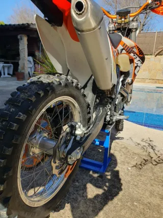 KTM 250 EXC-F Naranja.