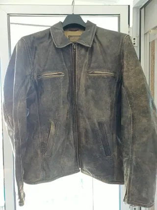 Chaqueta de cuero hombre Talla L